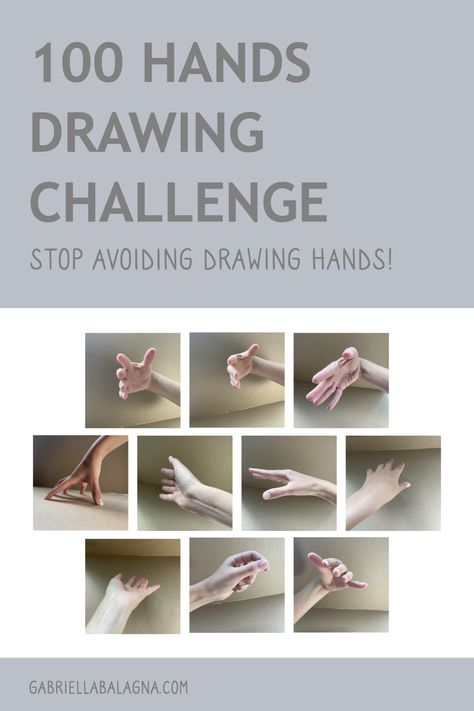 Take the 100 Hands Drawing Challenge! Grab a pencil or drawing tablet and start sketching away. This free PDF gives you 100 photos of hands in various poses to use as reference for your art! Get confident at drawing hands in all kinds of poses simply by using these photos for practice. Drawings Of Hands Sketches, Hand Anatomy Drawing Study, 100 Hands Challenge, Photos Of Hands, Drawing Reference Photos, Start Sketching, Improve Drawings, Hand Anatomy, Hands Drawing