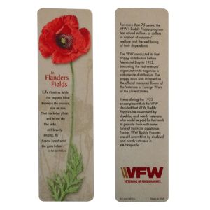 Buddy Poppy Vfw, Poppy Bookmarks, 4th Of July Music, Flanders Fields Poem, Buddy Poppy, Flanders Field, Veterans Day, 4th Of July, Poppies