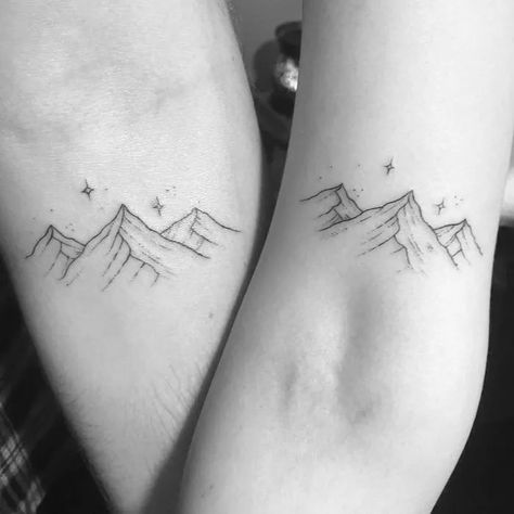 Chess Tattoo Design, Chess Tattoos, Mountain Tattoo Ideas, Tattoo Ideas And Meanings, Moutain Tattoos, Small Mountain Tattoo, Chess Tattoo, Travel Tattoo Ideas, Mountain Tattoo Design