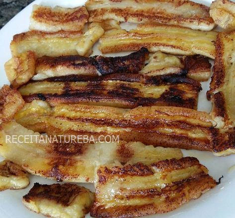 Como Fazer Banana no Microondas com Canela Fruit Desserts, Bananas, Brownies, French Toast, Bacon, Low Carb, Coco, Toast, Diet