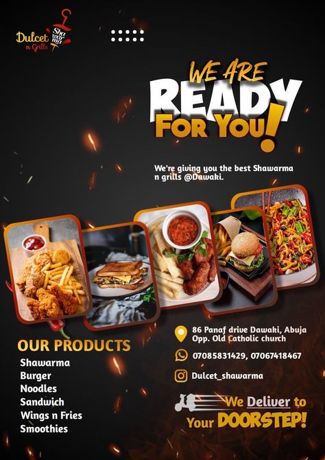 Healthy Food Flyer Design, Shawarma Menu Design, Shawarma Design Ideas, Get Together Flyer Design, Sharwama Flyer Design, Shawarma Flyer Design, Snacks Poster Design, Poster Design For Food, Food Posters Design