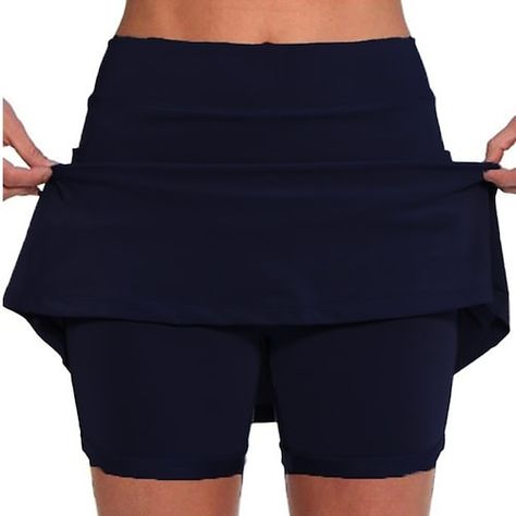 Versatile Skirts, Skirt Trousers, Thigh Chafing, Chub Rub, Womens Golf Skirts, Shorts Skirt, Anti Chafing, Exercise Yoga, Free Movement