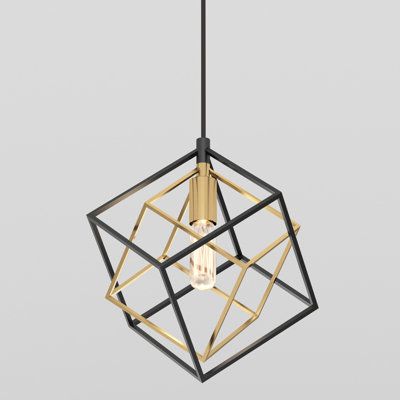 Mid Century Lighting Pendant, Geometric Pendant Light, Mid Century Pendant, Lantern Pendant Lighting, Gold Pendant Lighting, Black Light Fixture, Lantern Chandelier, Rectangle Chandelier, Geometric Chandelier