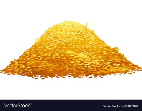 Pile Of Gold Coins, Png Character, Face Tats, Golden Coin, Casual Art, Gold Money, Gold Sand, Aesthetic Gif, Book Projects