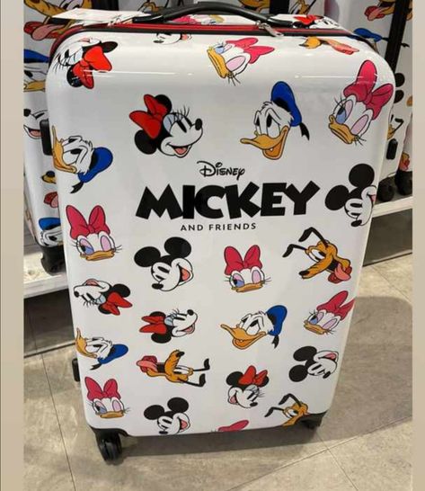 Disney Suitcase, Korea Shopping, Disney Luggage, Cute Luggage, Stylish Luggage, Best Luggage, Fancy Jewellery Designs, Luggage Bags Travel, Mehndi Designs For Beginners