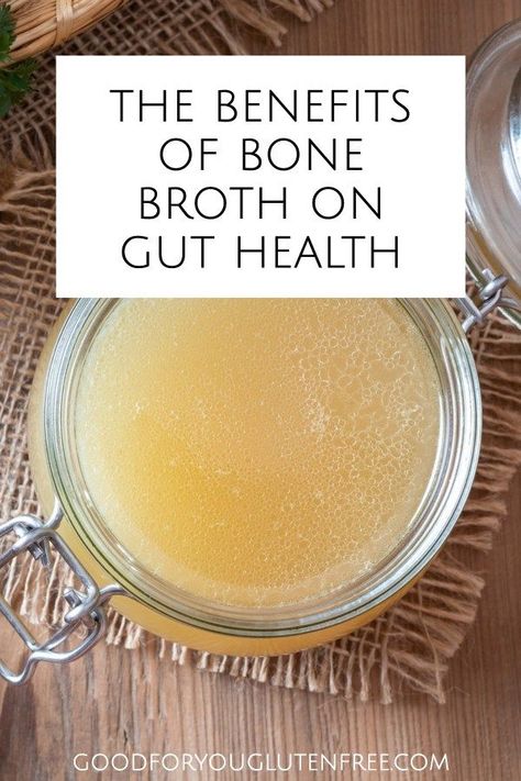 Bone Broth For Gut Health, Prebiotic Foods List, Benefits Of Bone Broth, Bone Broth Benefits, Healthy Gut Recipes, Prebiotic Foods, Gut Health Diet, Gut Healing Recipes, Probiotic Benefits