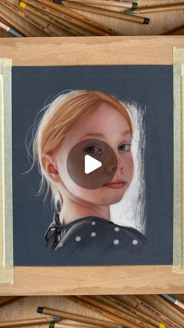 Chalk Pastel Drawings, Soft Pastel Portrait, Portraits Pastel, Soft Pastel Art, Pastel Sec, Pastel Portraits, Chalk Pastels, Pastel Drawing, June 21