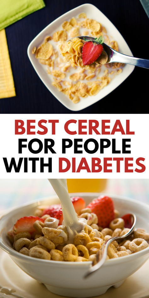 Discover the top cereals for diabetics that are low in net carbs and high in fiber and protein. Enjoy a balanced breakfast without spiking your blood sugar with our expert recommendations and tips. Cereal For Diabetics, Low Carb Cereal, Best Cereal, Healthy Recipes For Diabetics, High In Fiber, Balanced Breakfast, Nutritious Breakfast, Blood Sugar Levels, Morning Food