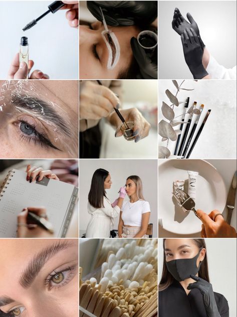 Clinic Instagram Feed, Brow Studio Ideas, Permanent Makeup Studio, Brow Studio, Tech Career, Henna Brows, Brow Artist, Brow Lift, Beauty Clinic