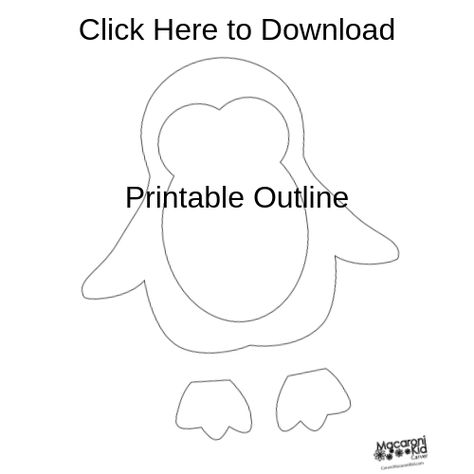 Penguin Outline Template, Cotton Ball Penguin Craft, Build A Penguin Printable, Penguin Template Free Printable Kids, Printable Penguin Template, Penguin Pattern Templates Free Printable, Penguin Template Free Printable, Penguin Template, Penguin Outline