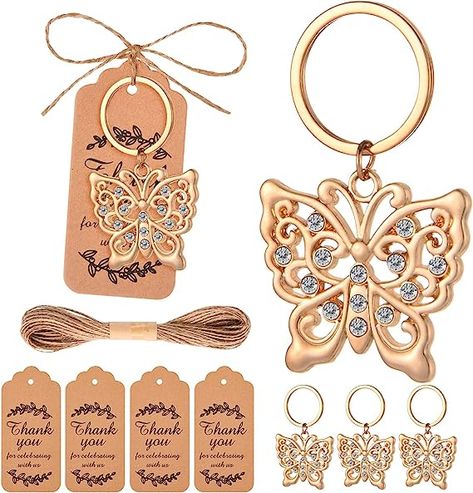 Wedding Guest Souvenirs, Birthday Party Souvenirs, Butterfly Birthday Decorations, Butterfly Party Favors, Butterfly Party Decorations, Quinceanera Planning, Bridal Shower Party Favors, Wedding Souvenir, Gold Wedding Decorations