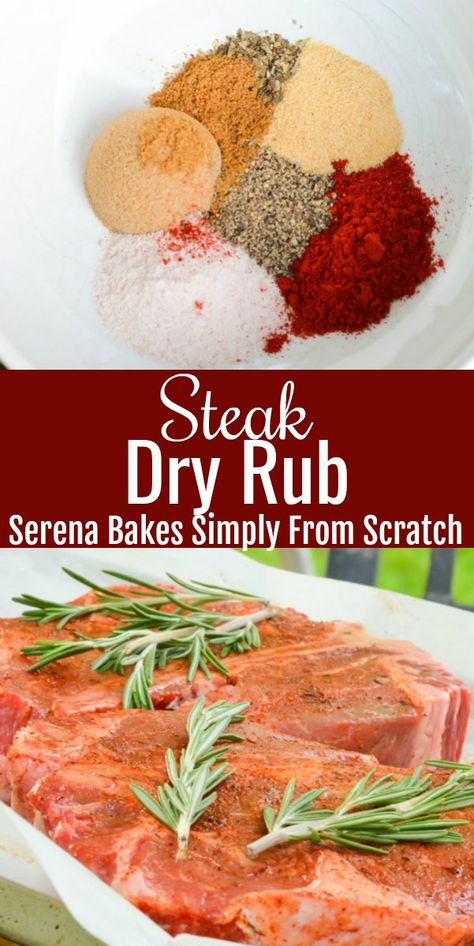 Ribeye Steak Rub, Dehydrate Meat, Steak Dry Rub Recipe, Steak Dry Rub, Pork Chop Dry Rub, Best Steak Seasoning, Dry Rub For Steak, Steak Rub Recipe, Coffee Rubbed Steak