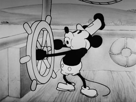 Ub Iwerks, Mickey Mouse Steamboat Willie, Life Drawing Classes, Buster Keaton, Oswald The Lucky Rabbit, Mickey Mouse Art, Morning Cartoon, Steamboat Willie, Mickey Mouse Cartoon