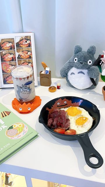 shrimp🫧 on Instagram: "ghibli food for the day! 🥓🍳" Ghibli Food In Real Life, Ghibli Food, Studio Ghibli Characters, Food Clipart, Studio Ghibli Art, Ghibli Art, Dinner Themes, Food Design, Studio Ghibli