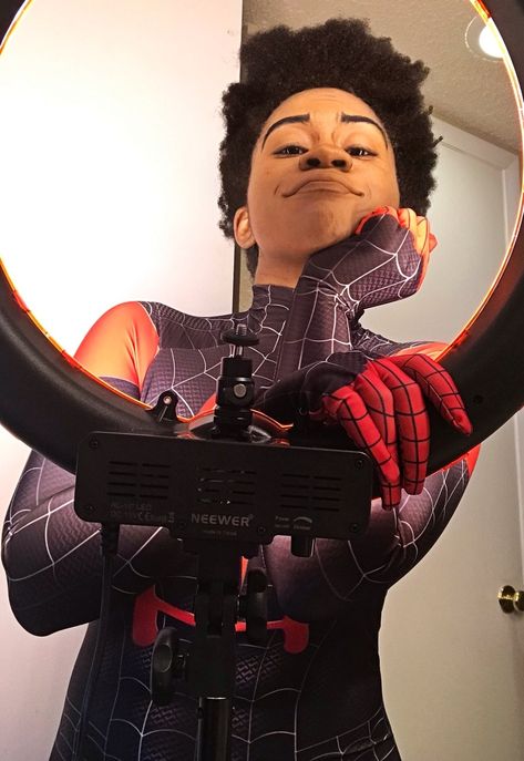 Mile Morales Cosplay, Miles Morales Twins Au, Miles Morales Fan Cast, Miles Morales Fanfic, Miles Morales Scenes, Miles Morales Parents, Miles Morales Gacha Club, Miles Morales Selfie, Miles Morales Boyfriend Material