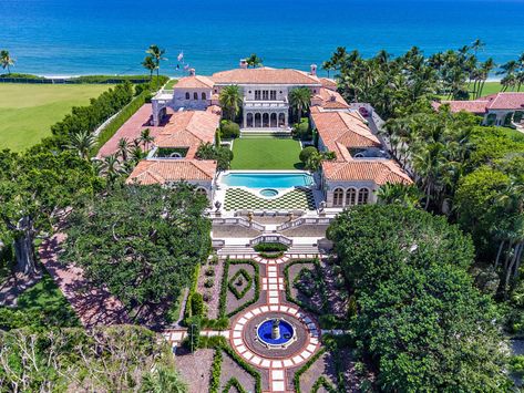 Beach Mansions, Florida Mansion, Beach Mansion, New York Penthouse, Expensive Homes, Dream Mansion, Intracoastal Waterway, Expensive Houses, Mansions Luxury