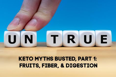 Keto Myths Busted, Part 1: Fruit, Fiber, and Digestion | Keto Zone Diet by Dr. Don Colbert Low Fiber Diet, Keto Eating, Diet Results, Zone Diet, Exogenous Ketones, Myth Busted, Fiber Diet, Different Diets, Healthy Bacteria