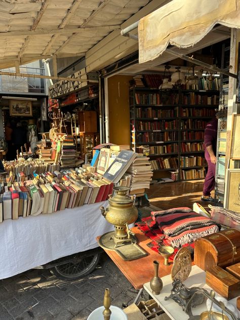 Bazar Aesthetic, Greece Market, Athens Greece Aesthetic, Athens Aesthetic, Greek Market, Ancient Greece Aesthetic, Greece Girl, Comfort Things, Writers Life