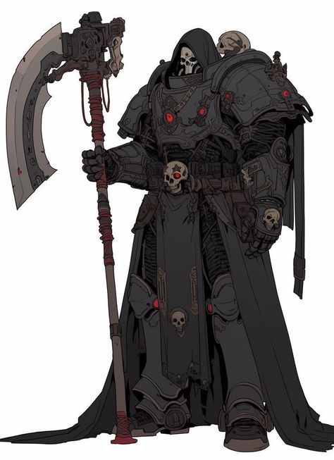 Warhammer Armor Concept Art, Deathwatch 40k Art, Warhammer 40k Armor Concept Art, Warhammer 40k Chaplain, Space Marine Concept Art, Warhammer Chaplain, Warhammer 40k Concept Art, Warhammer 40k Character Art, Chaplain 40k