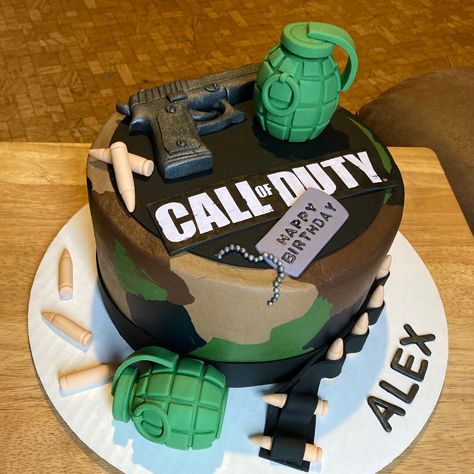 Call Of Duty Cake, Camo Cakes, Army Birthday Cakes, Chocolate Mousse Filling, Camo Cake, Melon Cake, Mousse Filling, Candy Birthday Cakes, Birthday Cake For Husband