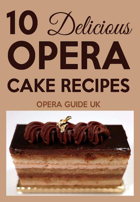 Opera Cake Decoration, Opera Cake Recipe, British Baking Show Recipes, Diva Cakes, Opera Cake, French Cake, Making Cakes, Vegan Cake Recipes, Elegant Desserts