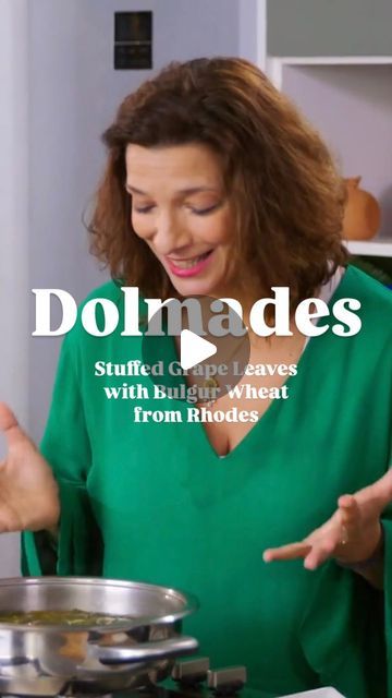 Diane Kochilas | My #1 recipe request; DOLMADES ⁠
⁠
This past season during my Ikaria classes, as always, I enjoyed the company of amazing guests, shared... | Instagram Waraq Enab, Grape Leaves Recipe, Diane Kochilas, Stuffed Grape Leaves, Ground Chicken Recipes, Kitchen Door, A Farmer, Ground Chicken, Greek Recipes