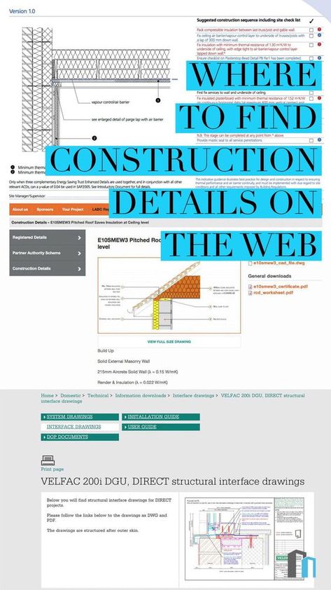 Architecture Details Drawing, Way Finding Design, Architecture Drawing Plan, Architecture Portfolio Design, Architecture Design Sketch, Architecture Books, Study Architecture, Construction Details, Architectural Section