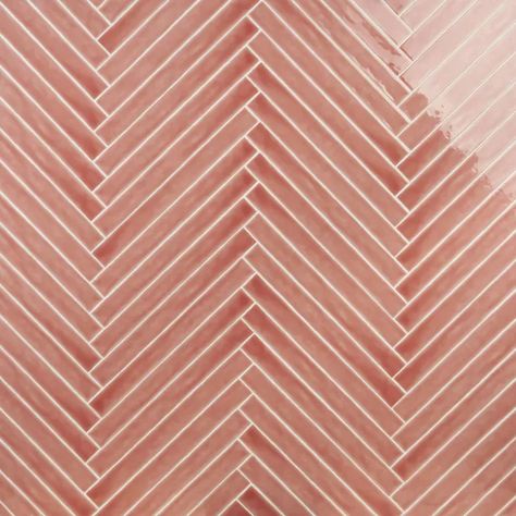 Artmore Tile Charlotte 20-Pack Coral 2-in x 16-in Polished Ceramic Subway Wall Tile in the Tile department at Lowes.com Cleaning Ceramic Tiles, Cleaning Tile Floors, Polish Ceramics, Ceramic Subway Tile, Ivy Hill Tile, Pink Tiles, Herringbone Tile, Modern Tiles, Accent Tile