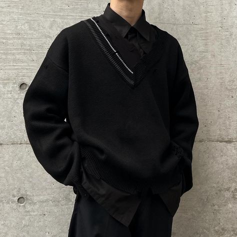 Black Academia, Outfit Ideas Dressy, Korean Street Fashion Men, Black Outfit Men, Dark Academia Outfit, Black Korean, Trendy Boy Outfits, Boys Fits, Mens Trendy Outfits