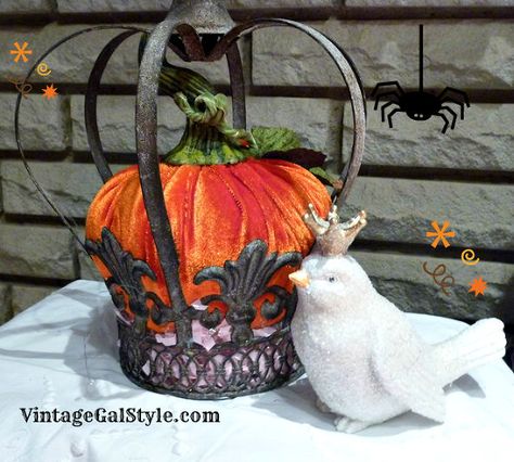 pumpkin crown, seasonal holiday d cor, thanksgiving decorations Pumpkin Crown, Thanksgiving Time, Pumpkin Queen, Diy Pumpkin, Witchy Vibes, Halloween Night, Pumpkin Decorating, Thanksgiving Decorations, Pumpkin Carving