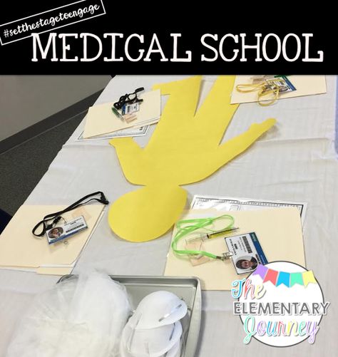 Set the Stage to Engage!!! Transformed the classroom into an operating room for some fun test prep! #iteachthird #weregoingtomedschool #testprepcanbefun #setthestagetoengage Sentence Surgery, Surgery Room, Teach Like A Pirate, Classroom Transformation Ideas, Ron Clark, Classroom Transformation, First Day Of School Activities, Fun Test, Operating Room