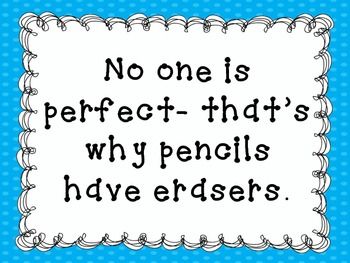 About Perfection Motivate Students, Teaching Quotes, Classroom Quotes, Tech Hacks, No One Is Perfect, Quote Of The Week, School Quotes, Student Motivation, Beginning Of School