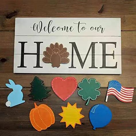 House Family, Welcome To Our Home, New Homeowner Gift, Diy Wood Signs, Home Board, Family Sign, Home Sign, Great Housewarming Gifts, Family Signs