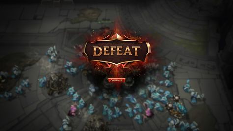 LoL Victory & Defeat on Behance League Of Legends Video, Realistic Games, League Of Legends Game, Story Poems, Game Gui, Bar Games, League Of Legends Characters, Anime Cover Photo, Hd Phone Wallpapers