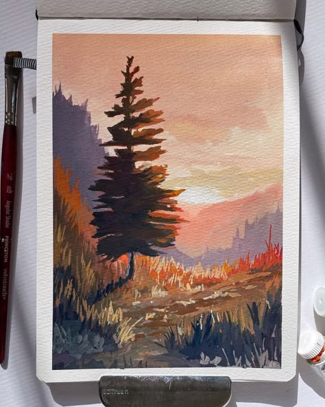 Ground Texture, Fancy Art, Different Ideas, Gouache Art, Watercolor Art Lessons, Painting Art Projects, Environmental Art, Gouache Painting, Canvas Art Painting