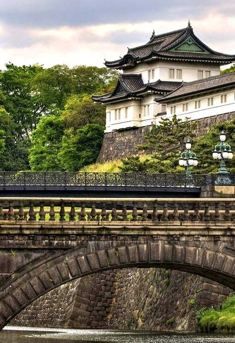 Tokyo -Tokyo Imperial Palace Japanese Imperial Palace, Tokyo Palace, Tokyo Imperial Palace, Palace Architecture, Restaurant Exterior, Tokyo Japan Travel, Well Traveled, Japan Trip, Imperial Palace