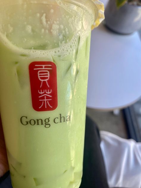 #drink #gongcha #honeydew #honeydewgreentea #boba #water #green Honeydew Green, Gong Cha, Honeydew, Green Tea, Tea, Drinks, Health, Water, Green