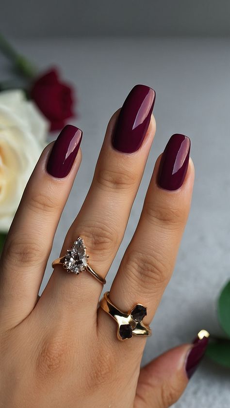 Elevate your nail game with stunning burgundy nails that are perfect for any occasion In our latest blog post explore a variety of chic designs from dark red ideas to classy French styles that exude sophistication Discover how to incorporate chrome accents and acrylic techniques for a modern twist on traditional looks Whether you prefer bold black and short French tips or intricate art ideas we've got everything you need to inspire your next manicure Dive into our curated col Short French Tips, Burgundy Nail Polish, Acrylic Techniques, Burgundy Nail Designs, Dark Sweater, Nail Types, Short French, Party Dress Classy, Intricate Art