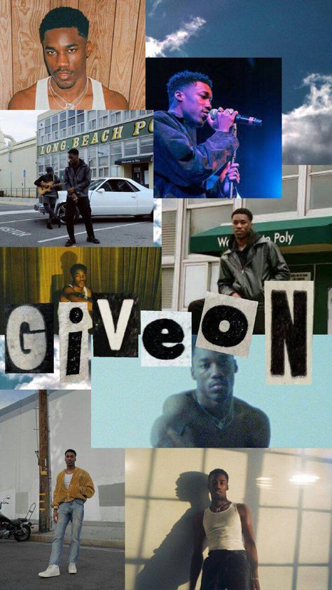 Giveon Lyrics Caption, Giveon Wallpaper Aesthetic, Music Artist Aesthetic Wallpaper, Giveon Singer Wallpapers, Giveon Album Cover, Giveon Aesthetics, Giveon Music, Clear Decorations, Giveon Wallpaper