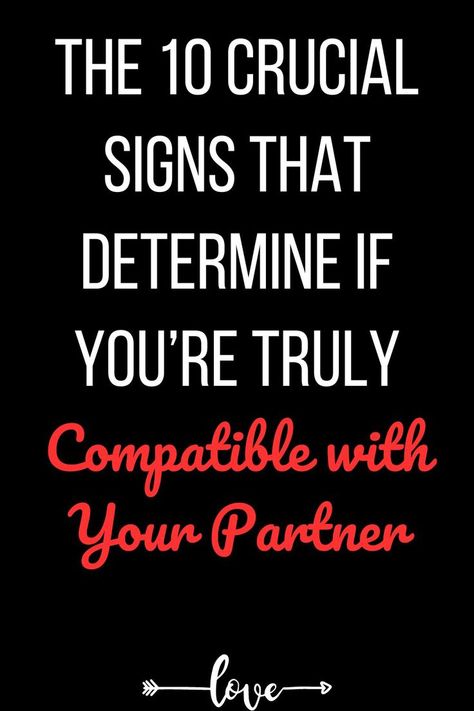 Compatibility is a crucial element in any relationship, whether it’s a romantic one or not. When two people are compatible, they can create a harmonious and fulfilling partnership that can last a lifetime. But how do you know if you’re truly compatible with your partner? Here are ten crucial signs to look out for. Relationship Compatibility, Meeting Someone New, Healthy Lifestyle Tips, New Relationships, Happy Marriage, Two People, Ups And Downs, Proud Of You, A Romantic