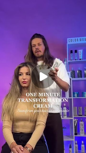 Color Wow on Instagram: "Get the ultimate frizz fix with celeb stylist Dom Seeley's secret weapon- One-Minute Transformation! ✨

Packed with avocado oil and Omega 3's, it grooms and silkens without looking greasy!" Color Wow One Minute Transformation, Glazed Hair Before And After, Colour Wow, Color Wow, Hair Tips, Avocado Oil, Hair Hacks, Avocado, Hair