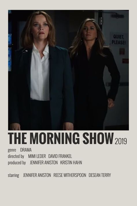 The Morning Show Poster, Show Movie Poster, Collage Dorm, Alternative Posters, Poster Polaroid, Sarah Lancashire, Minimalist Polaroid Poster, The Morning Show, Show Movie