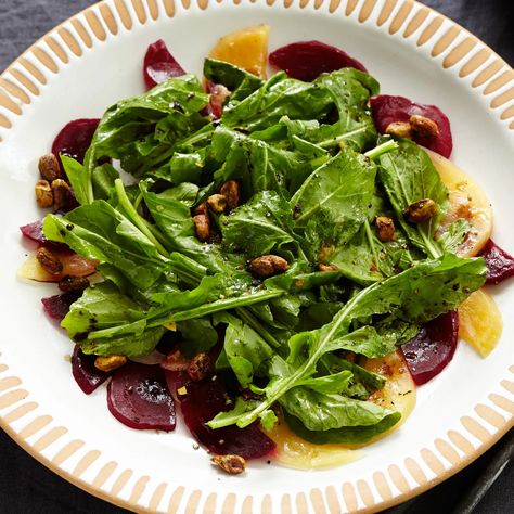 87 Best Rosh Hashanah Recipes | Epicurious Salad Lemon Vinaigrette, Preserve Lemons, Lake Recipes, Yellow Beets, Veggie Mains, Epicurious Recipes, Braised Kale, Rosh Hashanah Recipes, Arugula Recipes