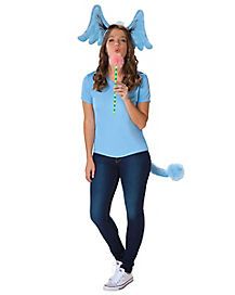 Best Dr. Seuss Halloween Costumes - Spirithalloween.com Dr Suess Costumes For Adults, Horton Hears A Who Costume, Dr Seuss Halloween Costumes, Horton Costume, Dr Seuss Diy Costumes, Dr Suess Characters, Adult Costumes Diy, School Dress Up Days, Seuss Costumes