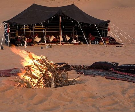 Bedouin Tent, Red Tent, Capital Cities, Desert Travel, Desert Life, Luxury Camping, In The Desert, Amazing Destinations, Tent Camping