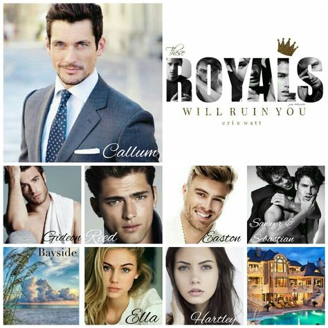 The Royals by Erin Watt Royal Paper, Royals Series, Forever Book, Teen Romance Books, The Royals, Cute Black Guys, Dark Romance Books, Romantic Books, Princess Aesthetic