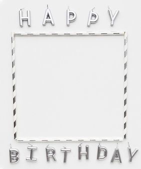 Golden Happy Birthday, Happy Birthday Message, 1st Birthday Balloons, 30th Birthday Decorations, Happy Birthday Candles, Frame Square, Birthday Message, Free Frames, Elegant Birthday