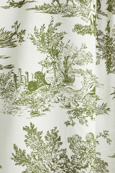 Netural Shower Curtains, Loft Bathroom Shower Curtain, Bathroom Asethic Shower Curtain, Tub And Shower Curtain, Eco Friendly Shower Curtain, Toile Shower Curtain, Frog Bathroom, Cottage Showers, Toile Curtains