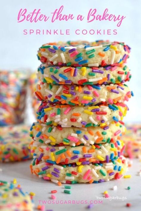 Sprinkle Cookies Recipe, Easy Cookie Recipe, Chill Time, Soft Sugar Cookies, Sprinkle Cookies, Easy Cookie Recipes, Sugar Cookies Recipe, Cookies Recipes Christmas, Easy Cookies