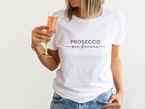 Brunch Clothes, Champagne Shirt, Brunch Shirts, Champagne Gift, Text Graphic, Wine Shirts, Statement Shirt, Brunch Outfit, Tees For Women